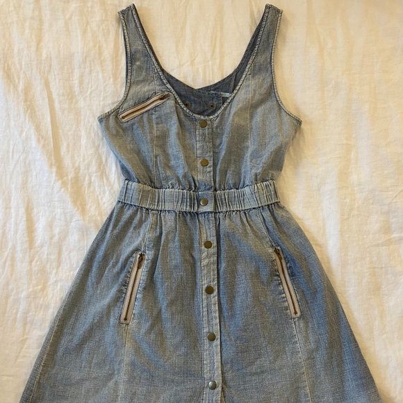 Dresses & Skirts - Kimchi Blue Denim Dress (from Urban Outfitters)